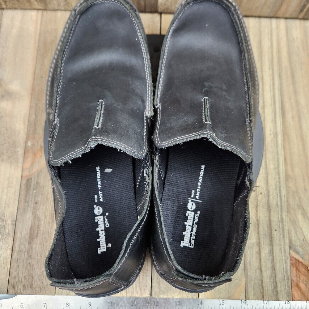 Timberland Earthkeepers Slip On Loafer Shoes Mens size 10.5 Oil Leather - Picture 5 of 9